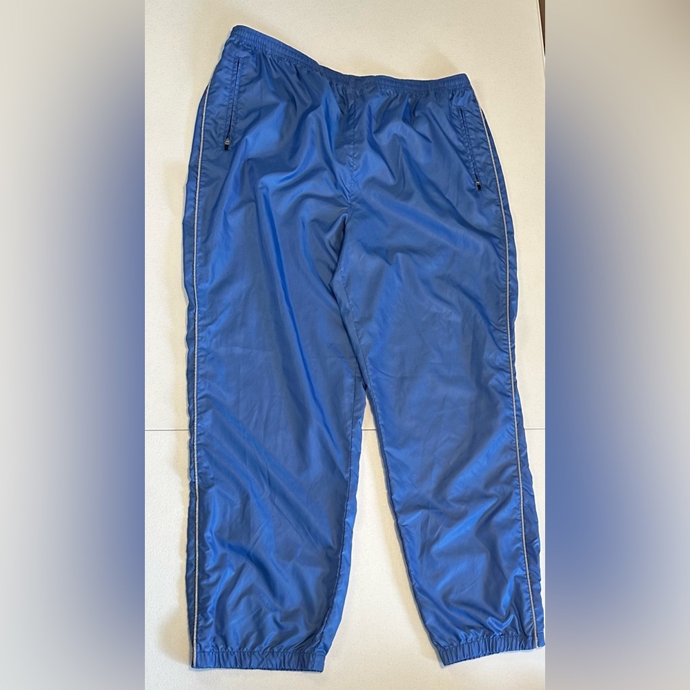 Lauren Ralph Lauren Blue Reflective Active‎ Men’s Track Pants Polyester Size L